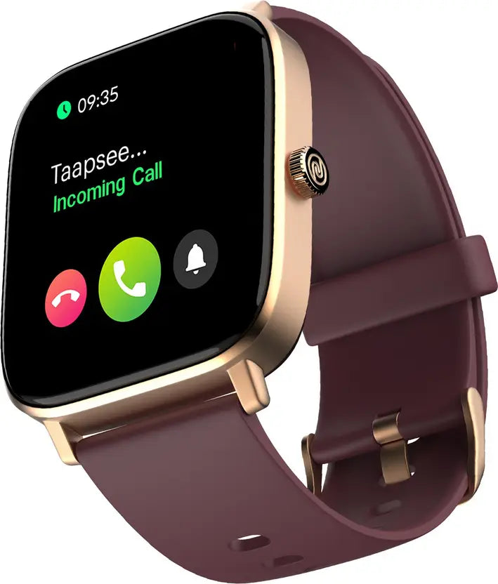 Noise Colorfit Icon 2 1.8'' Display with Bluetooth Calling, AI Voice Assistant Smartwatch  (Midnight Gold Strap, Regular)