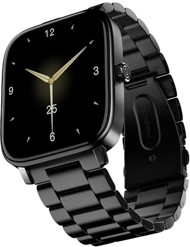 Noise Colorfit Icon 2 1.8'' Display with Bluetooth Calling, AI Voice Assistant Smartwatch  (Midnight Gold Strap, Regular)